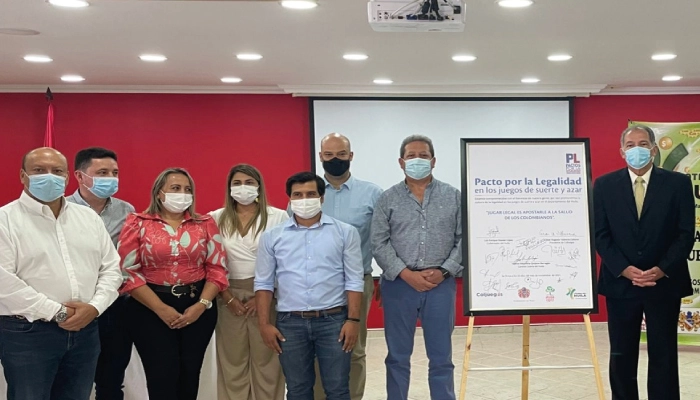 Boletín No. 01 Coljuegos y la Gobernación del Huila suscribieron Pacto por la Legalidad en los juegos de suerte y azar